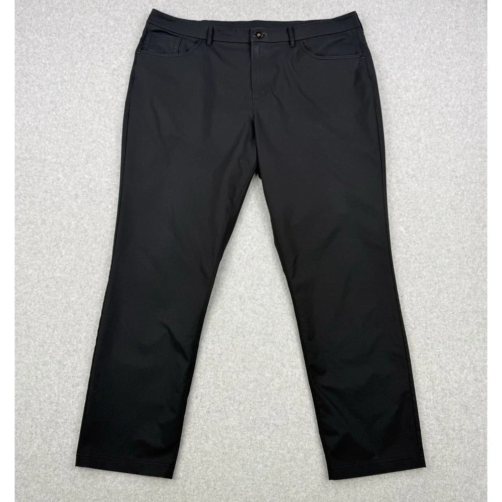 Public Rec Pants Mens 40x32 (Fits 40x30) Black Dealmaker Straight Performance